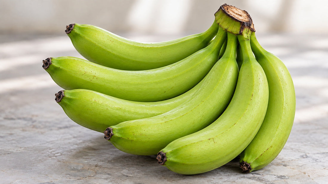 Frische grüne Cavendish-Bananen